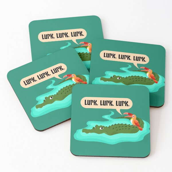 Item preview, Crocodiles lurking designed and sold by MrsSocks.