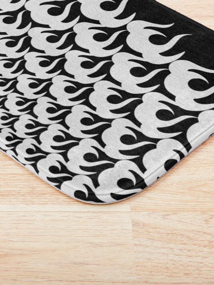 Alternate view of Stoic Fire Vortex - Strength To Fight Back Chaos 1 Bath Mat