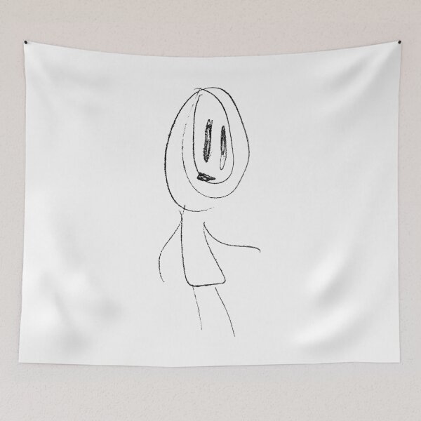 Item preview, Creepy Stick Man designed and sold by joshcartoonguy.