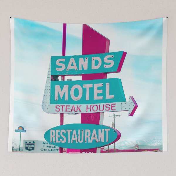 Item preview, Sands Motel Retro Signage designed and sold by Lostlogo.