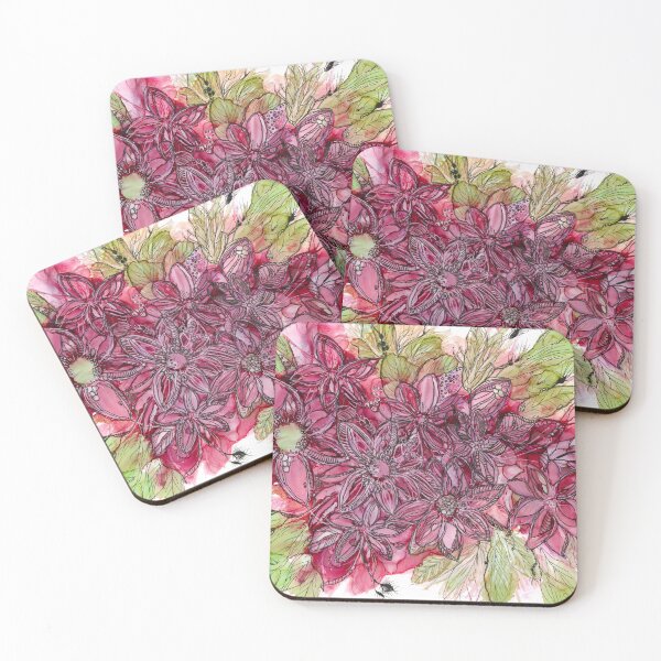 Item preview, Abstract doodled flowers. designed and sold by Peta Wakeham.