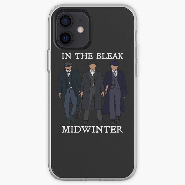 In the bleak midwinter: Peaky Blinders (White) iPhone Soft Case