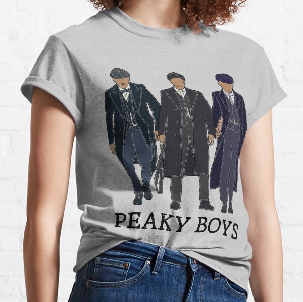 Diseño de la cita de Arthur y John Shelby: Peaky Boys Camiseta clásica
