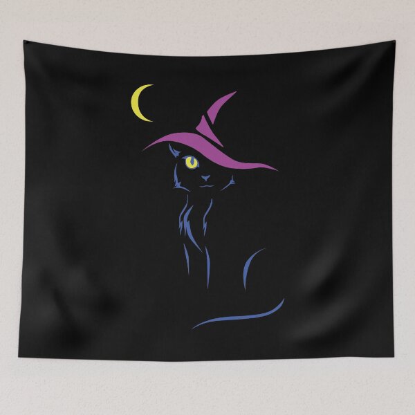 Item preview, Halloween Black Cat designed and sold by TheKohakuDragon.
