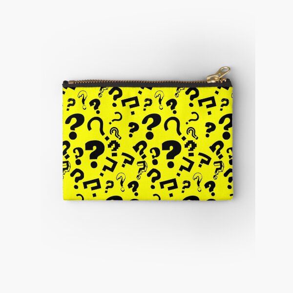 Item preview, IDK What The Question Mark Yellow & Black Pattern designed and sold by Bill Shearer.