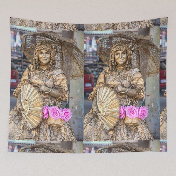 Item preview, Spain. Catalonia. Barcelona. Street Performer. Portrait. designed and sold by vadim19.