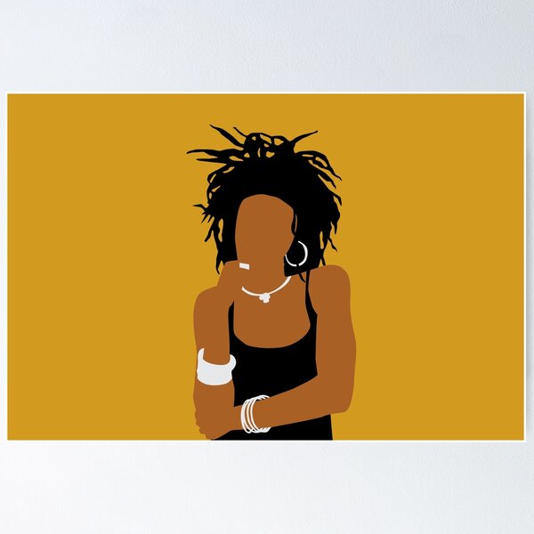 Lauryn Hill Gold Poster