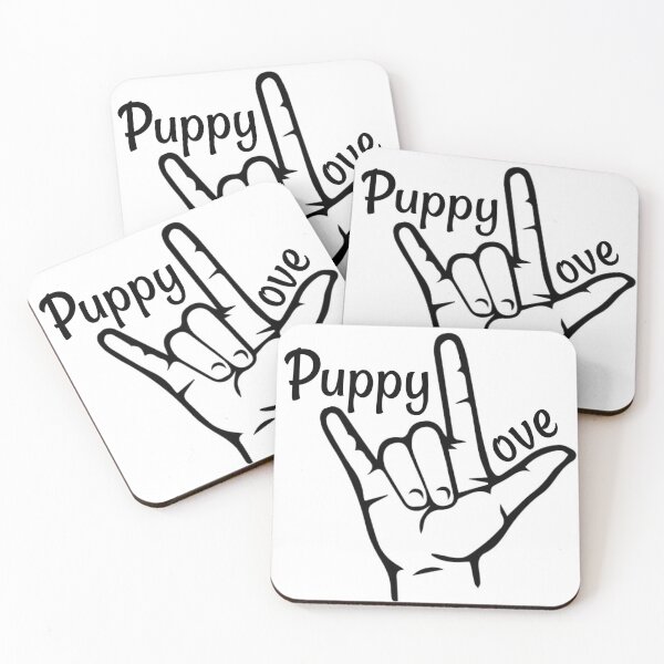 Item preview, ASL Puppy Love designed and sold by deafplanetsoul.