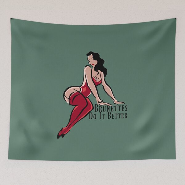 Item preview, Brunettes Do It Better designed and sold by Slinky-Reebs.