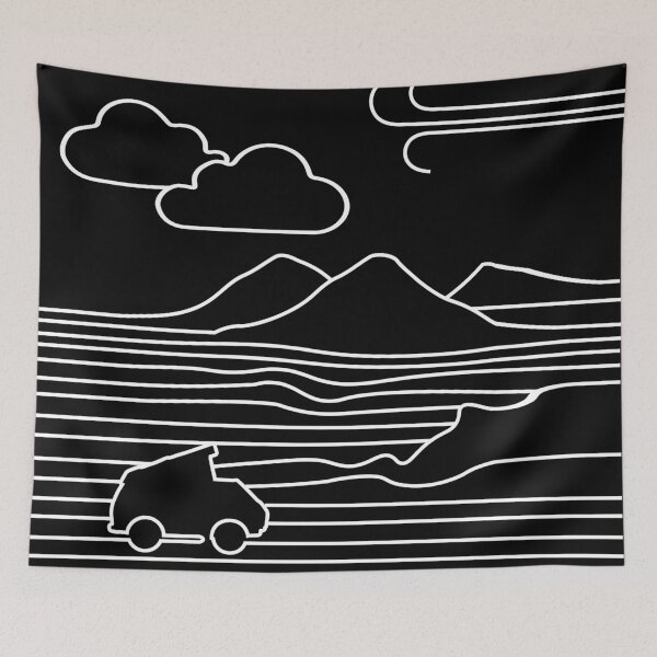 Item preview, van, mountains designed and sold by AllyFlorida.