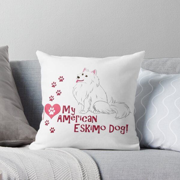 Item preview, I Love My American Eskimo Dog! designed and sold by TheKohakuDragon.