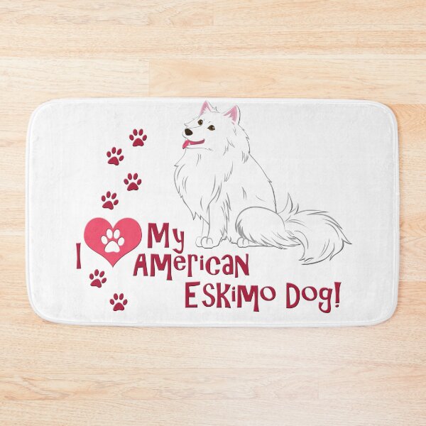 Item preview, I Love My American Eskimo Dog! designed and sold by TheKohakuDragon.