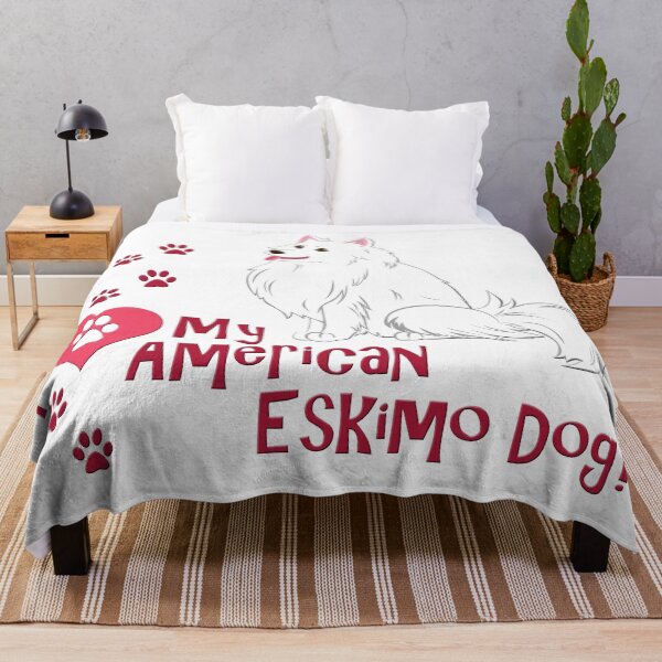 Item preview, I Love My American Eskimo Dog! designed and sold by TheKohakuDragon.