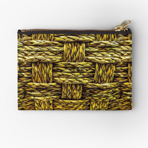Basket Zipper Pouch