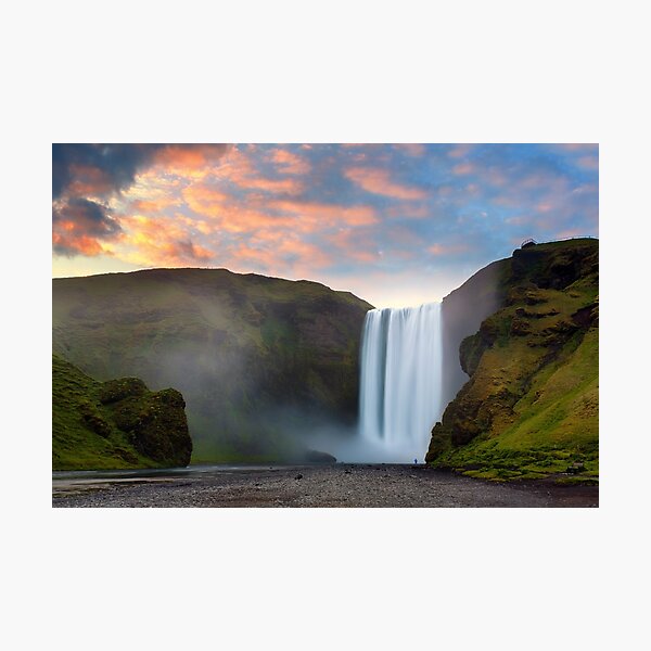 Skogafoss, Iceland Photographic Print