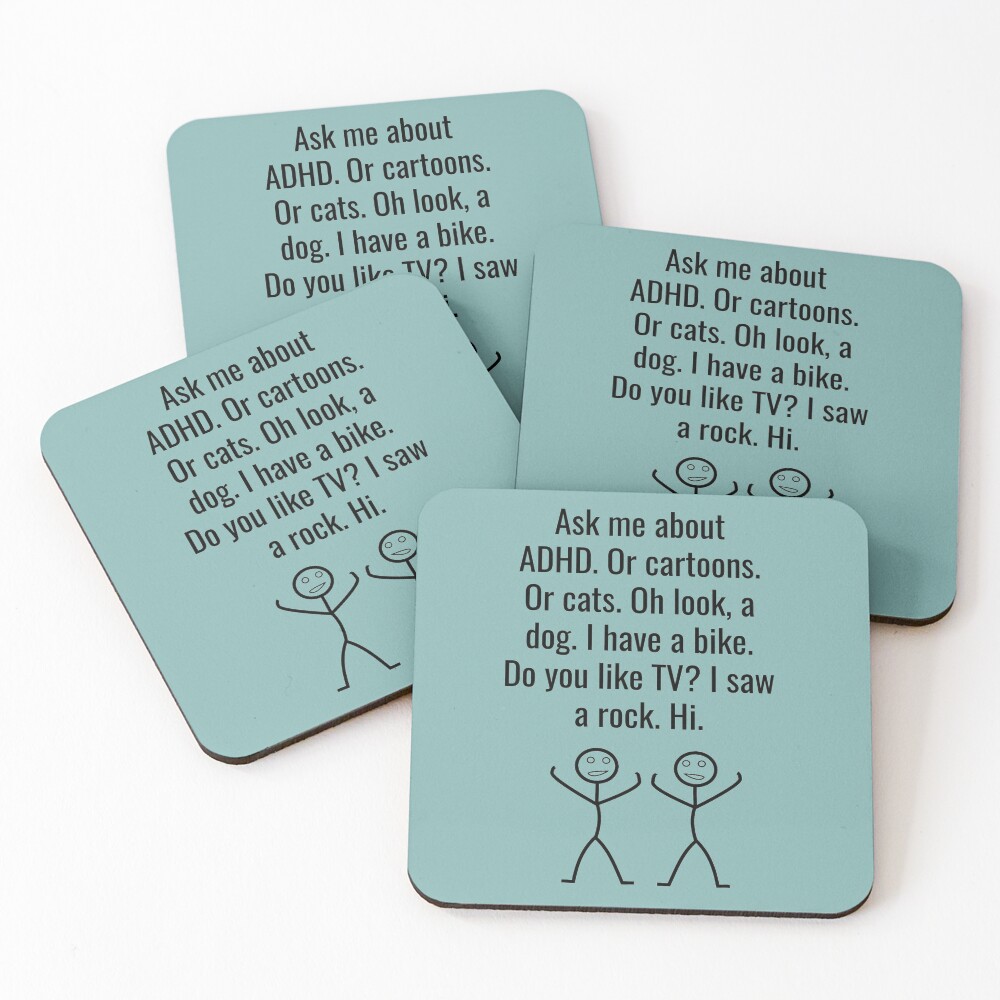 Item preview, Coasters (Set of 4) designed and sold by Slinky-Reebs.