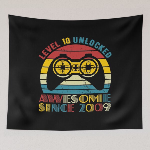 Item preview, Awesome Since 2009 Ten Years Old, 10 Years Old Birthday Gift designed and sold by Robert Diebold.