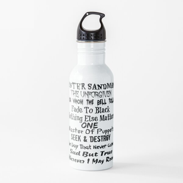 Master Of Puppets Water Bottle