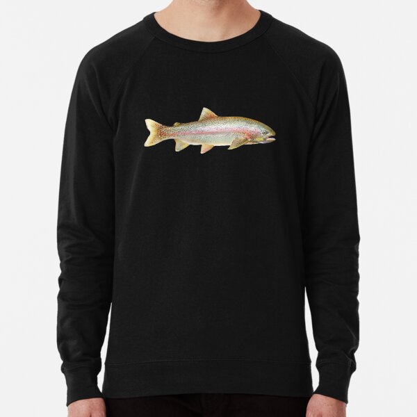 Fly Fishing Trout Tribute Lightweight Sweatshirt for Sale by William Lee