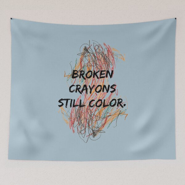 Item preview, Broken Crayons designed and sold by Slinky-Reebs.