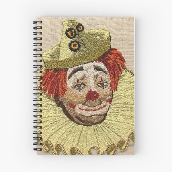 Item preview, Creepy Embroidered Clown  designed and sold by Lisa Mauro.