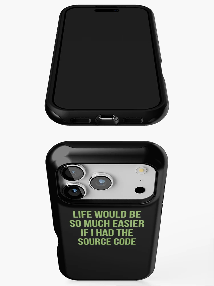 Thumbnail 3 of 4, iPhone Case, Life Source Code designed and sold by AmazingVision.