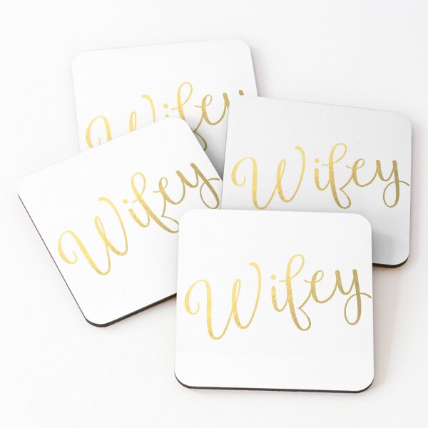 Item preview, Wifey Faux Gold Foil designed and sold by tshirtstylist.