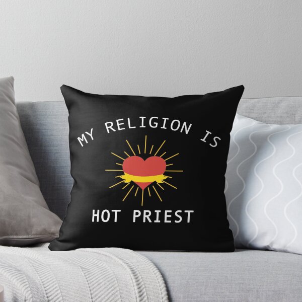 Item preview, My Religion Is Hot Priest| Fleabag Gift| Sacred Heart  designed and sold by Nada18.