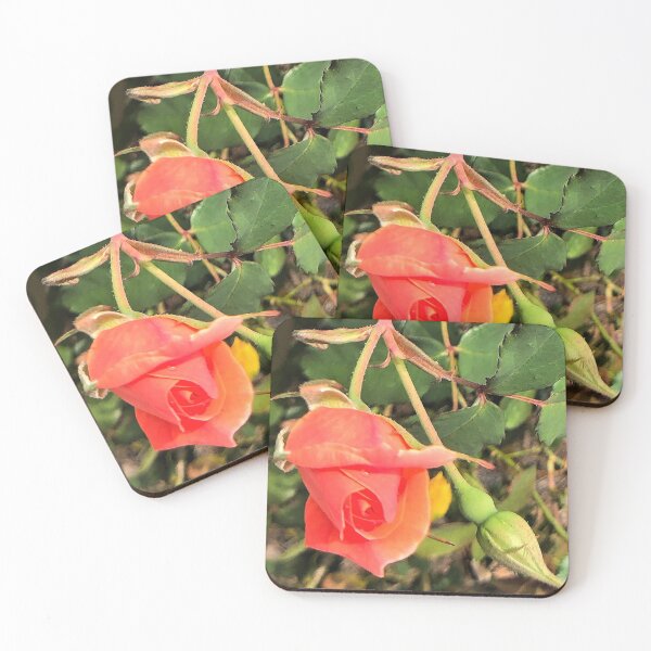 Item preview, Peach Rose bud designed and sold by JanineEK.