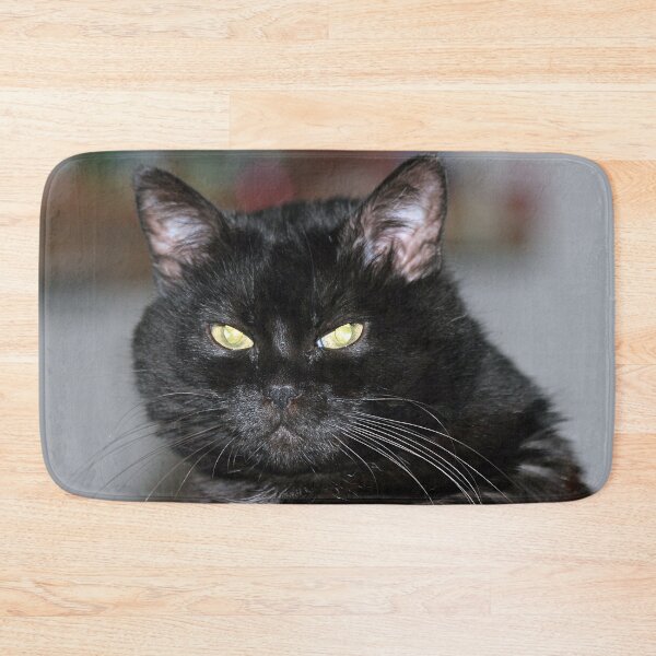 Item preview, Black cat with strange green eyes designed and sold by Astralia.
