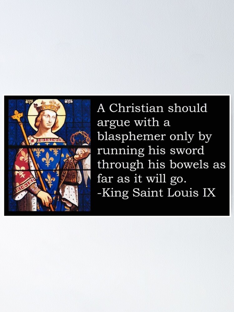 Saint King Louis | Poster