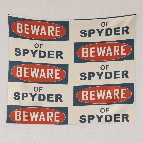 Item preview, Beware of the Spyder designed and sold by Julio Aburto.