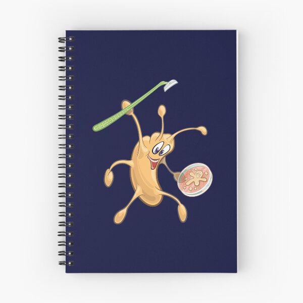Item preview, Cute Microbiology Cartoon - Bacteria Microbe holding Cell Scraper and Petri Dish Plate with Cell Culture designed and sold by Zit-Zat-Zot.