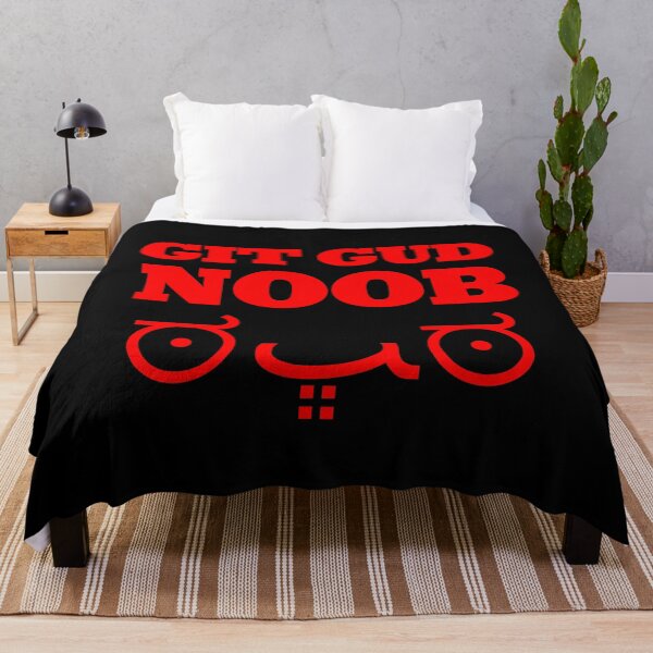 Item preview, Funny Video Gamer Git Gud Noob Evil Face Emoticon Design designed and sold by Bill Shearer.