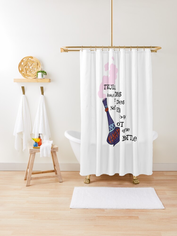 Your Wish Is My Command Shower Curtain for Sale by mariusluppino
