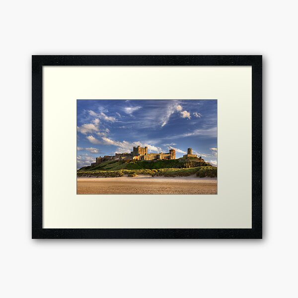 Bamburgh Castle Framed Art Print