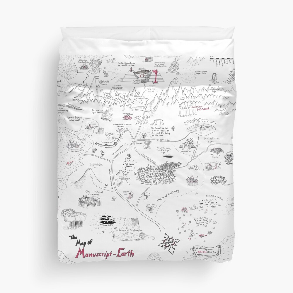 Item preview, Duvet Cover designed and sold by redpenblackpen.