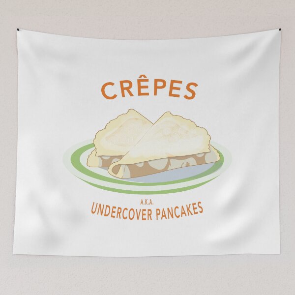 Item preview, Crepes a.k.a. Undercover Pancakes designed and sold by AngelaC42.