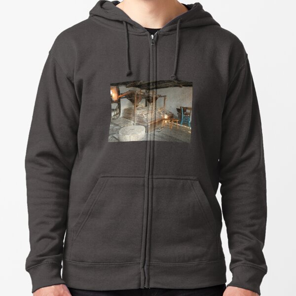 old mill thermal hooded sweatshirt
