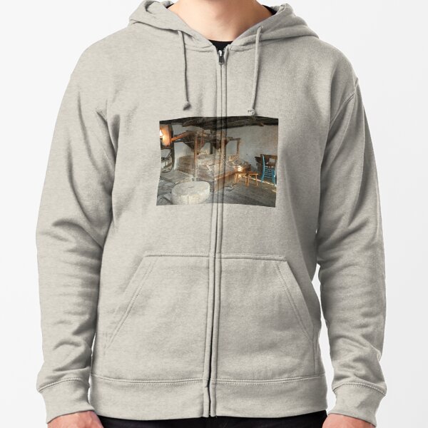 old mill thermal hooded sweatshirt