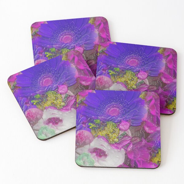 Item preview, Blue Pink Icing Flowers by Elise dEntremont designed and sold by omgway2cute.