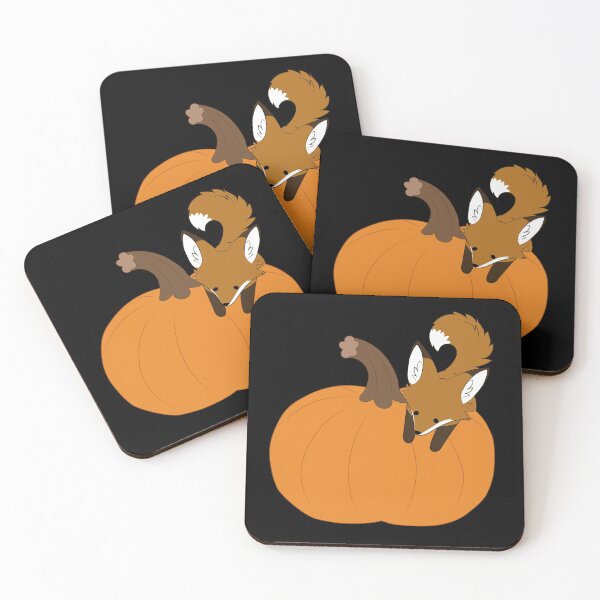 Item preview, Little Fox on a Pumpkin designed and sold by storm-fox-art.