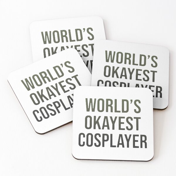 Item preview, World's Okayest Cosplayer designed and sold by WeakSilence.