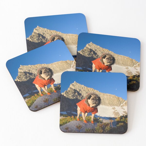 Item preview, View Finding Mountain Pug designed and sold by pugventurephoto.
