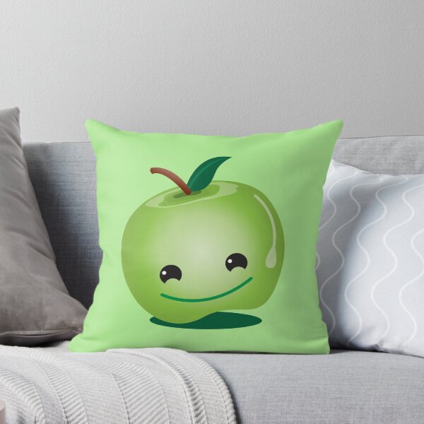 Item preview, Apple green cutie funny face designed and sold by jazzydevil.