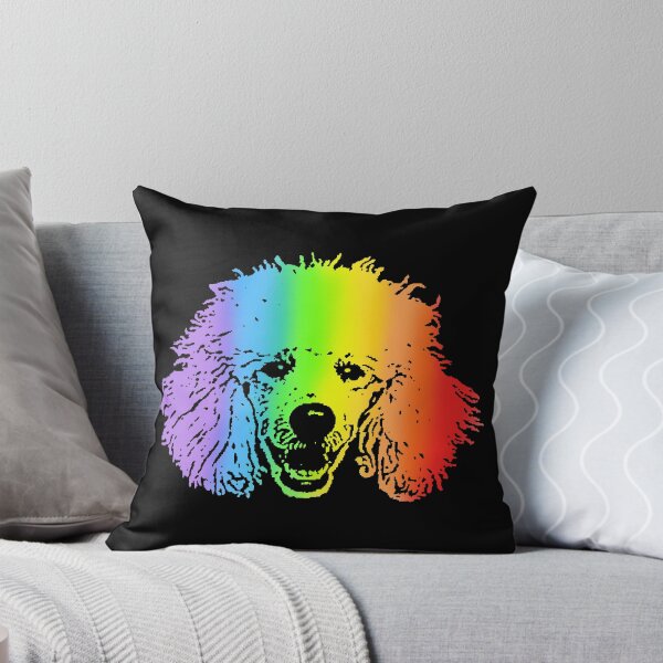 Item preview, Rainbow Poodle designed and sold by Child of the Corn Designs.