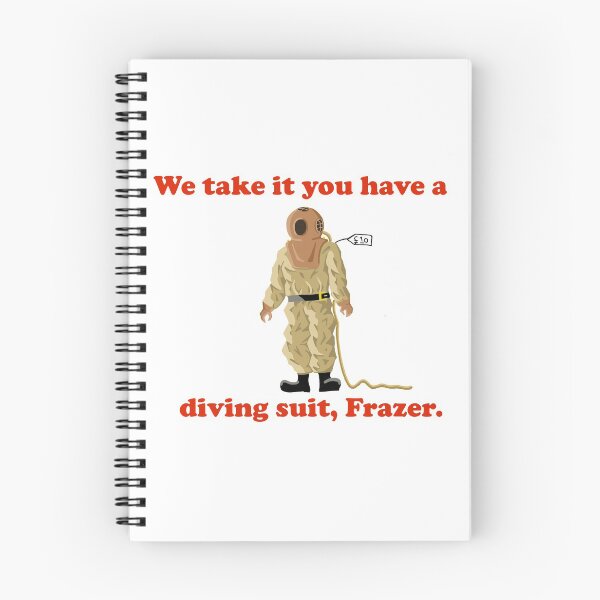 Item preview, Frazer's Diving Suit designed and sold by willHartnell1.