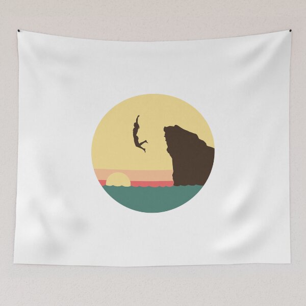 Item preview, Sunset Cliff Jumping  designed and sold by jeffs-stickers.