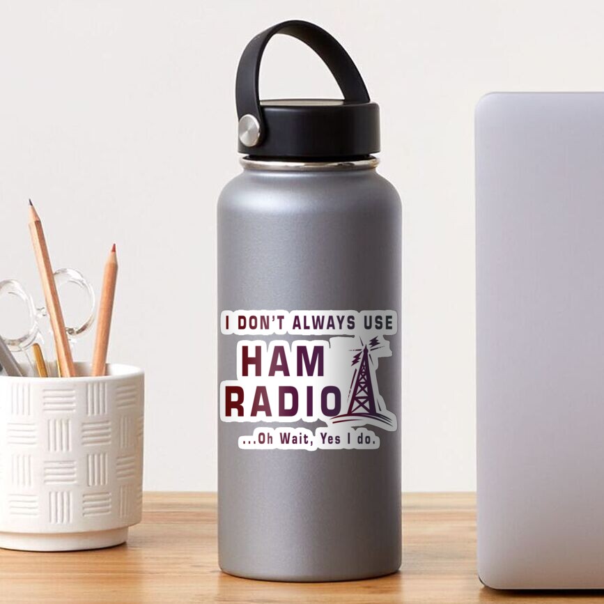 "Ham Radio Call Sign" Sticker for Sale by WeakSilence | Redbubble