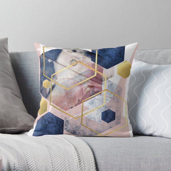 Abstract Geo Throw Pillow